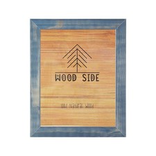 Rustic Wooden Picture Frame 11x14 - Natural Solid Eco Distressed Wood for Wal...