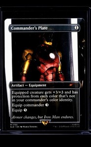 MTG Commander's Plate 英語版 1枚　iron man Commander Plate Mtg | eBay