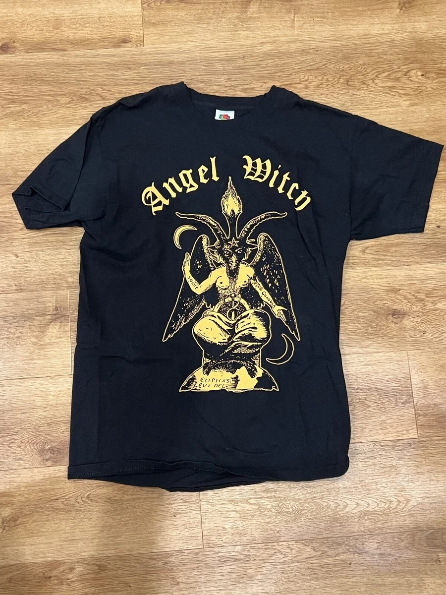 T-shirt Collection Angel Witch Couleur Marine Unisexe - Tailles S à 5XL, Coton, Fait Aux USA, Neuf Sans étiquettes