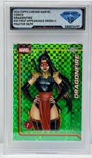 2026 Topps Chrome Marvel Dragonfire #33 1st Appearance X-Fractor DSG 10 Gem Mint