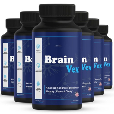 #ad #ad 6 Pack BrainVex Nootropic All Natural Brain Supplement Brain Vex Capsules $73.00