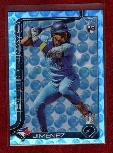 LEO JIMENEZ 2025 TOPPS HOLIDAY BEACH BALLS PARALLEL16/50 RC TORONTO BLUE JAYS - Bild 1 von 2