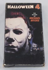 Halloween 4 Return of Michael Myers VHS 1988 ...