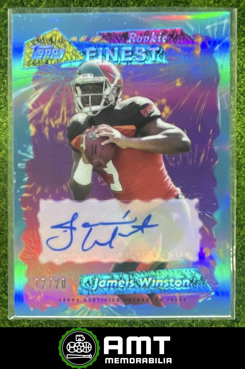 Jameis Winston Finest 1995 Finest Refractor Autograph #JW Base