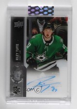 2021-22 Upper Deck Clear Cut Rookies Riley Tufte #CC-RT Auto 2o7