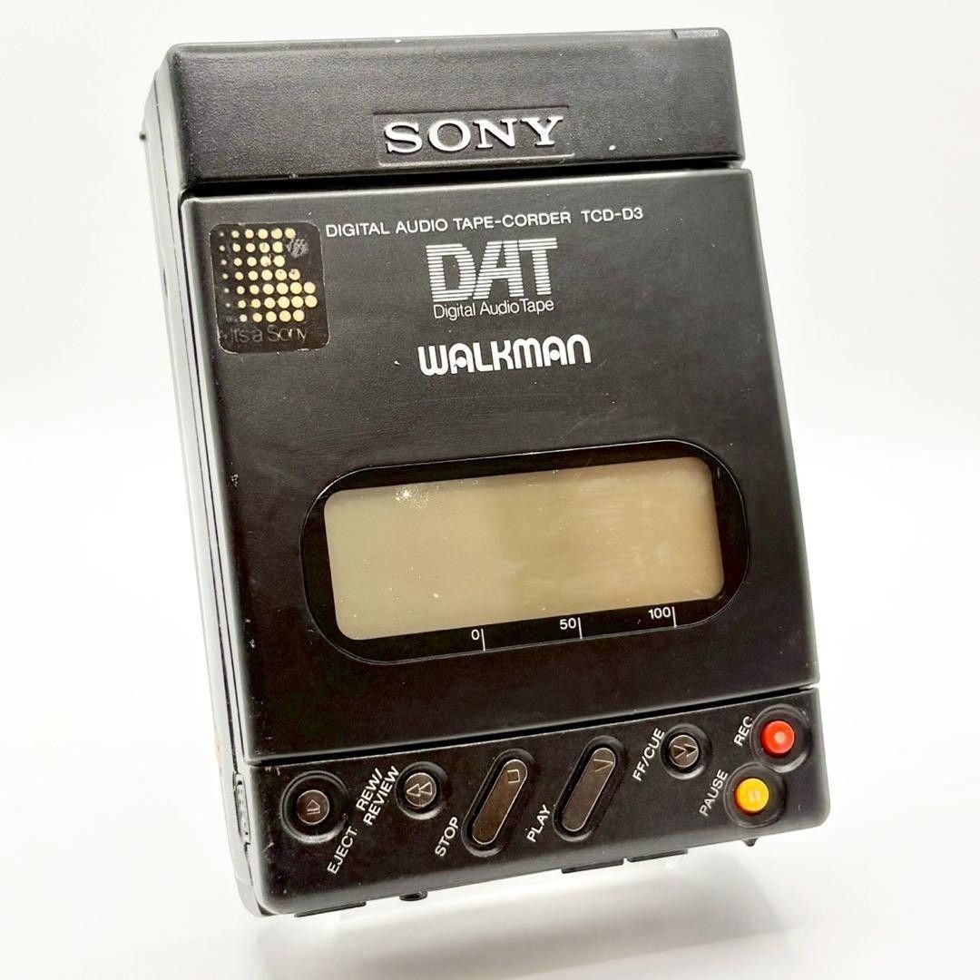 Sony TCD-D3 Portable DAT Recorder Digital Tape Japan Used Sony