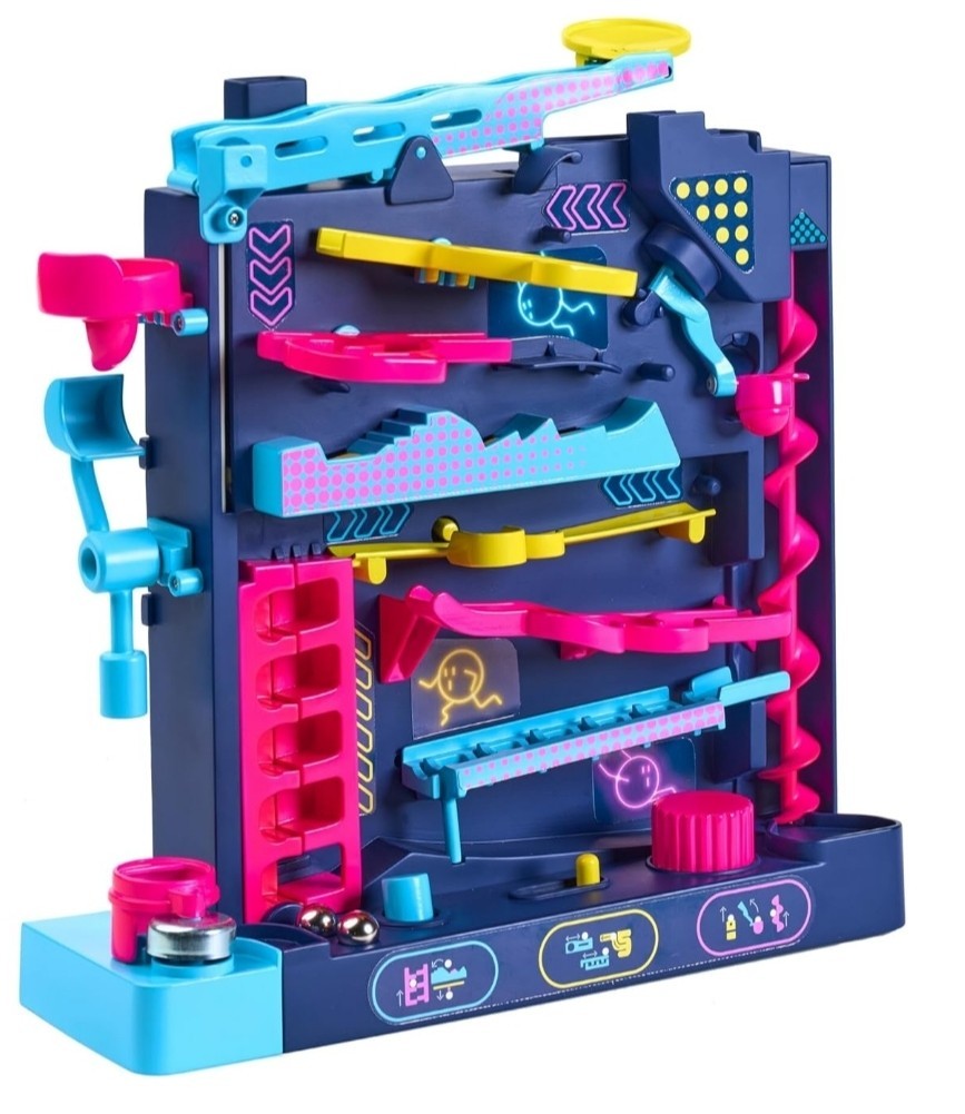 Screwball Scramble Level Up - Timed Marble Run Obstacle Course Kids' Game
