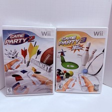 Lot of 2 Nintendo Wii Games Game Party 2 Sealed Game Party 3 Used