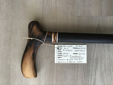 Very Rare Kurogak, Amara & Pale Moon Ebonies cane -USA Artisan Made