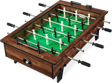 40In Tabletop Foosball Table, Compact Mini Arcade Table Hand Soccer for Kids and