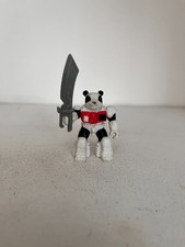 1987 BATTLE BEASTS #53 PANZER PANDA COMPLETE ACTION FIGURE TAKARA HASBRO 2"