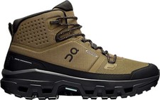 On Men's Cloudrock Mid Waterproof Hiking Boots | Hunter / Black Edition - NEW
