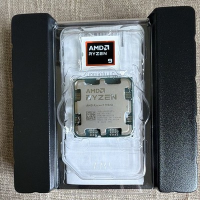 AMD Ryzen 9 7950X 16-Core 4.5GHz Socket AM5 CPU 16MB L2 64MB L3