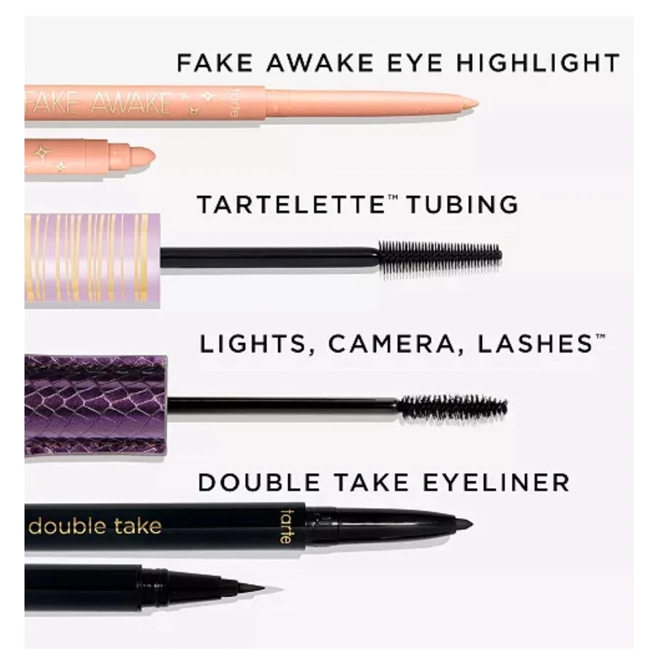 Tarte 4 piezas Juego de pestañas y forro Showstoppers tamaño completo nuevo Foto 4 de 4