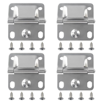 #ad 4 Pack Stainless Steel Cooler Hinges with Screws for Coleman 5235 6262 6270 $15.23