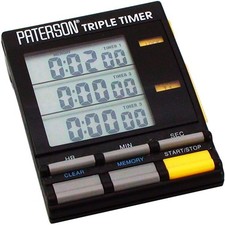 Paterson Triple Timer For Photo Film Photography Darkroom Developing