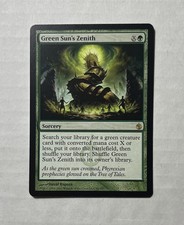 Green Sun's Zenith X1 - NM/M Pack Fresh - Mirrodin Besieged MTG Magic English