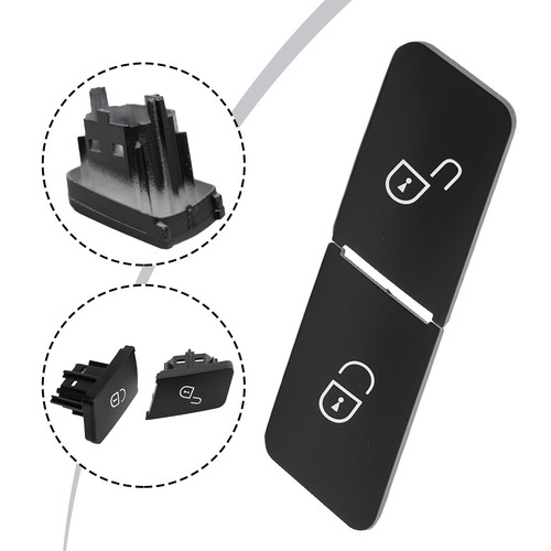 2049058402 Door Lock Switch Front Plastic Easily Install Elegant Design - Zdjęcie 8 z 12