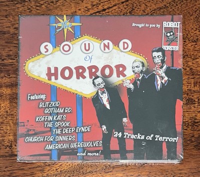 Sound Of Horror Vol 1 CD 24 Tracks Terror Various Robot Monster Hairball 8 NEW