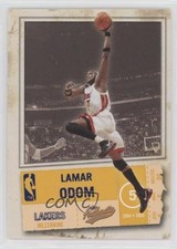 2004-05 Fleer Authentix Mezzanine 21/50 Lamar Odom #48 0c2