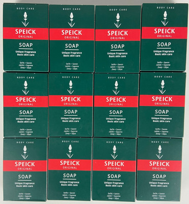 12 Pack - Speick Original Soap Bar - 100g / 3.5oz NEW