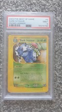 POKEMON CARD 2003 BEST OF GAME DARK IVYSAUR PROMO WINNER #6 GRADED PSA 9 on eBay