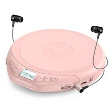 Portable CD Player with Earphones CD Player for Car CD Dsicman with Anti