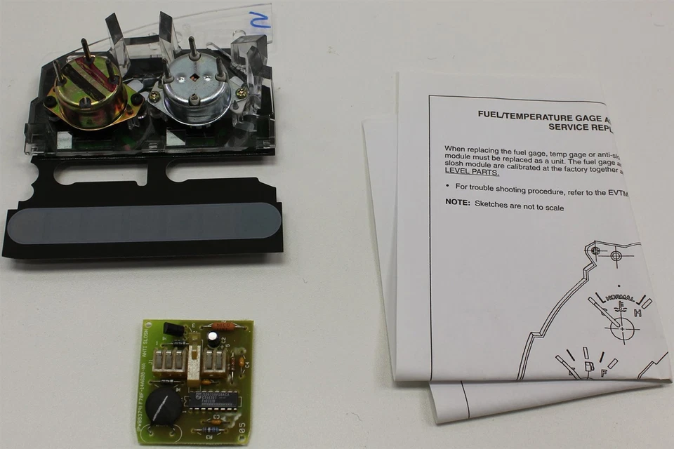99-00 Mercury Villager-Nivel de combustible Gas Medidor Temperatura 3.3L XF5Z9280AA FORD OEM Foto 2 de 4