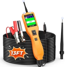 KZYEE KM05 Power Circuit Probe Tester, 12V/24V Automotive KM05, Orange 
