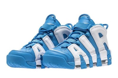 921948-401 NIKE AIR MORE UPTEMPO UNIVERSITY BLUE (Men display picture 2