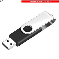 1GB USB Flash Drive - 360° Swivel Metal Thumb Drive, Lightweight & Portable
