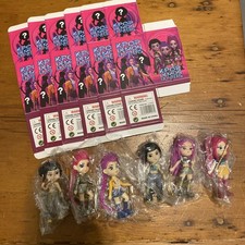 6 Kpop Demon Hunters Figure Toy Cartoon Rumi/Mira/Zoey Action Figure PVC  Boxes