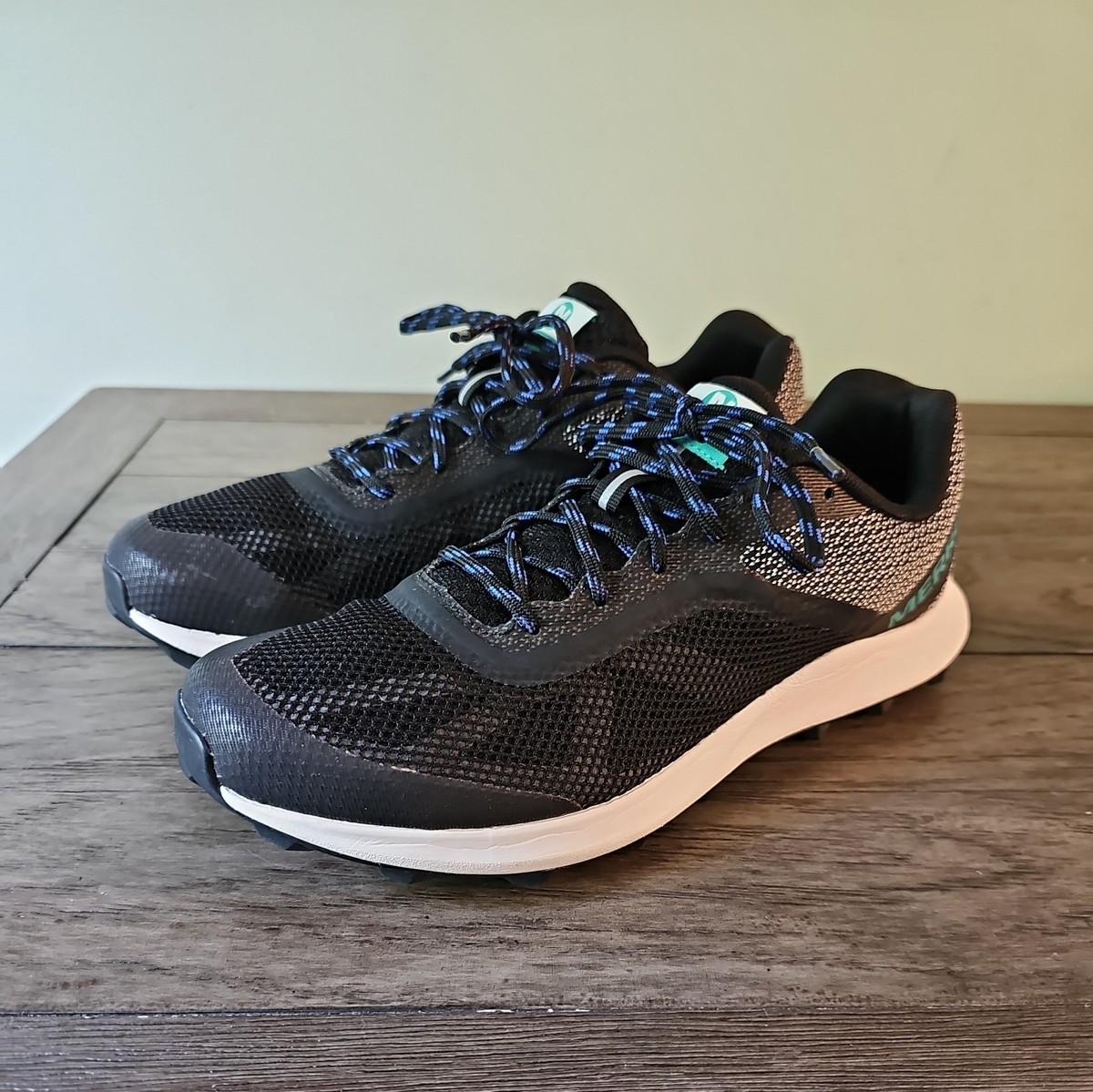 Women's Merrell MTL Skyfire Trail Shoe Black Mesh/TPU Size 9 J066112