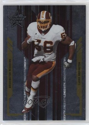 2005 Leaf Rookies & Stars Longevity Parallel 84/150 LaVar Arrington #95 05fy