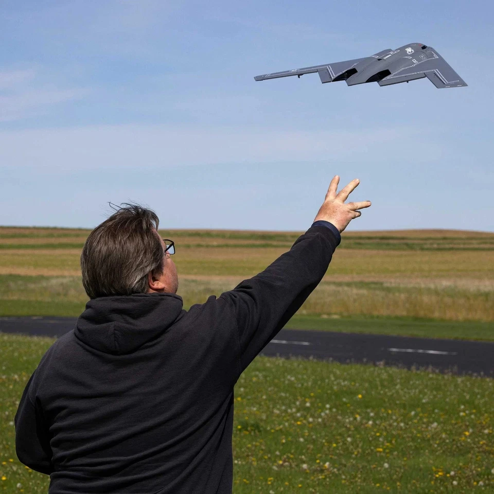 E-flite EFlite Micro B-2 B2 Spirit of America Twin 30mm EDF BNF Basic EFLU09050 - Image 4 of 4