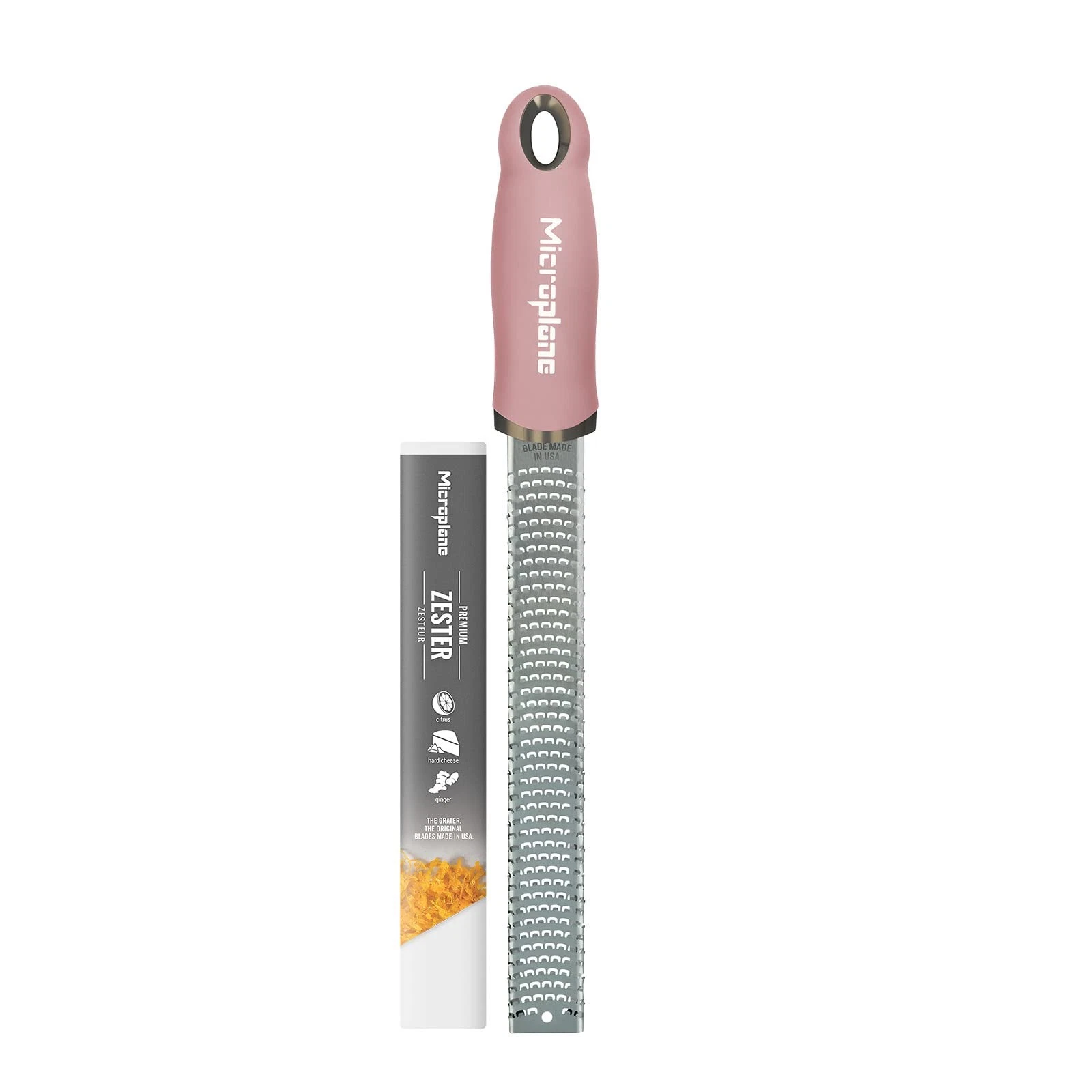 Microplane Zester Grater in Dusty Rose for Citrus Fruits, Hard Cheese, Ginger, C
Opens in a new wind
