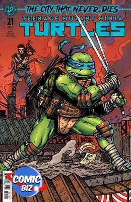 TEENAGE MUTANT NINJA TURTLES #21 (2026) 1ST PRINTING *COVER B BISHOP VARIANT*