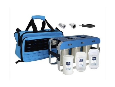 GoBluTech AR3, RV Water Filter System, 0.2 Micron Filter for Campers with Com...