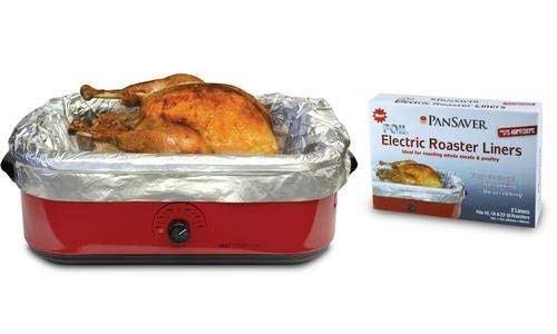 Foil Roaster Liners 3 Box Bundle 6Pack Fits 16-22 Qt Roasters Whole Meat Cooking