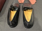 NIB Mezlan Black Costanzo Genuine Crocodile Vamp Leather Loafer Men’s 11.5 US — photo 5