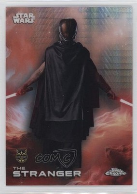 2025 Topps Chrome Star Wars Prism Refractor The Stranger #182 07sf