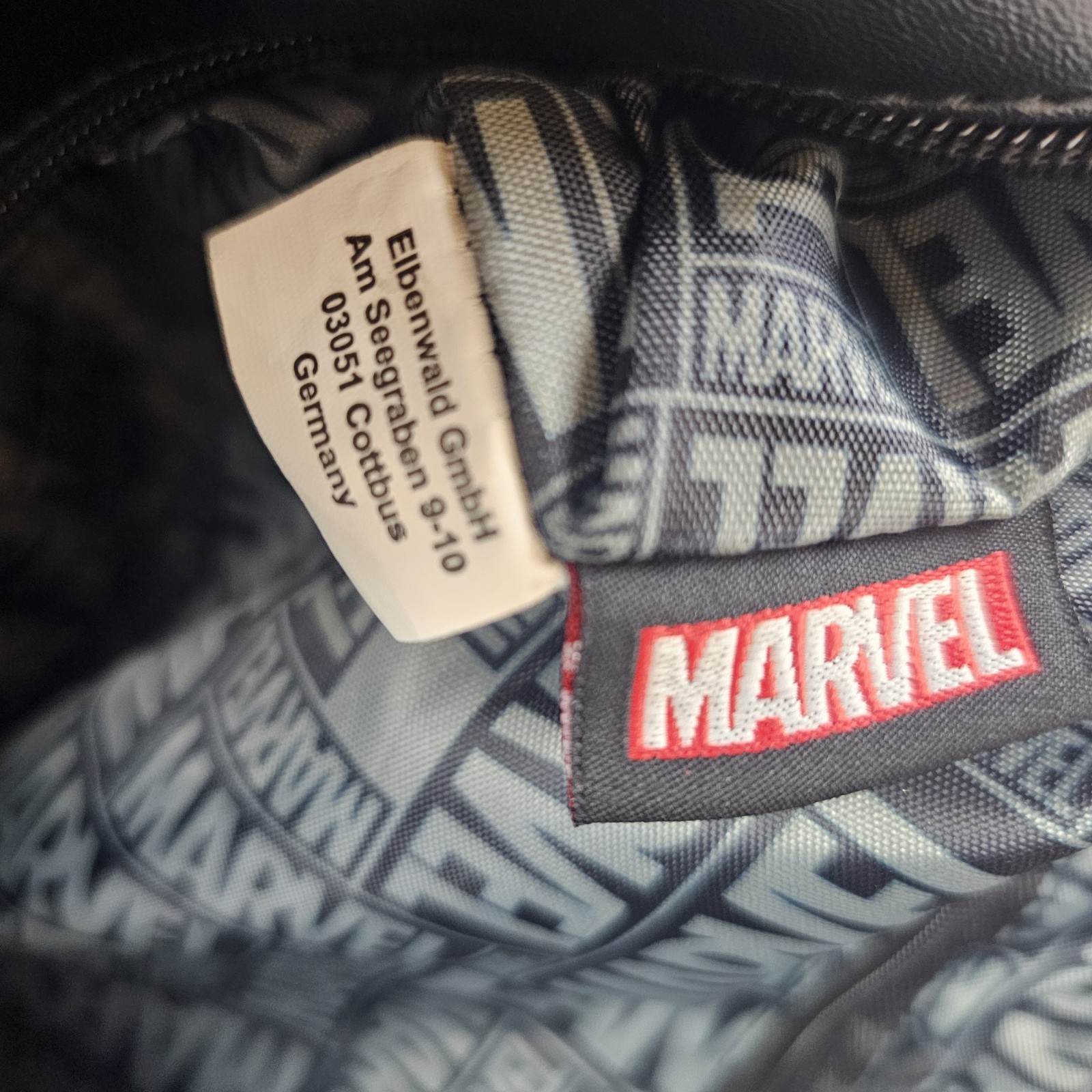 Marvel Comics Satchel/Shoulder bag Rare Black Superhero Made in Germany image 7