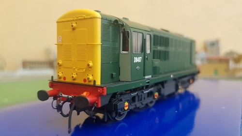 Heljan Spur O 16031 Class 16 Diesel D8407, grün, Beleuchtung, Limited Edition, boxed | Condition: New: Other (See Details)