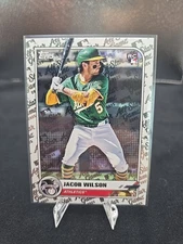 Jacob Wilson 2025 TOPPS ALL STAR GAME FOIL Rookie Card #77 Athletics