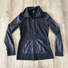 Under Armour Womens Full Zip Jacket Black Size XS Cold Gear Mock Neck