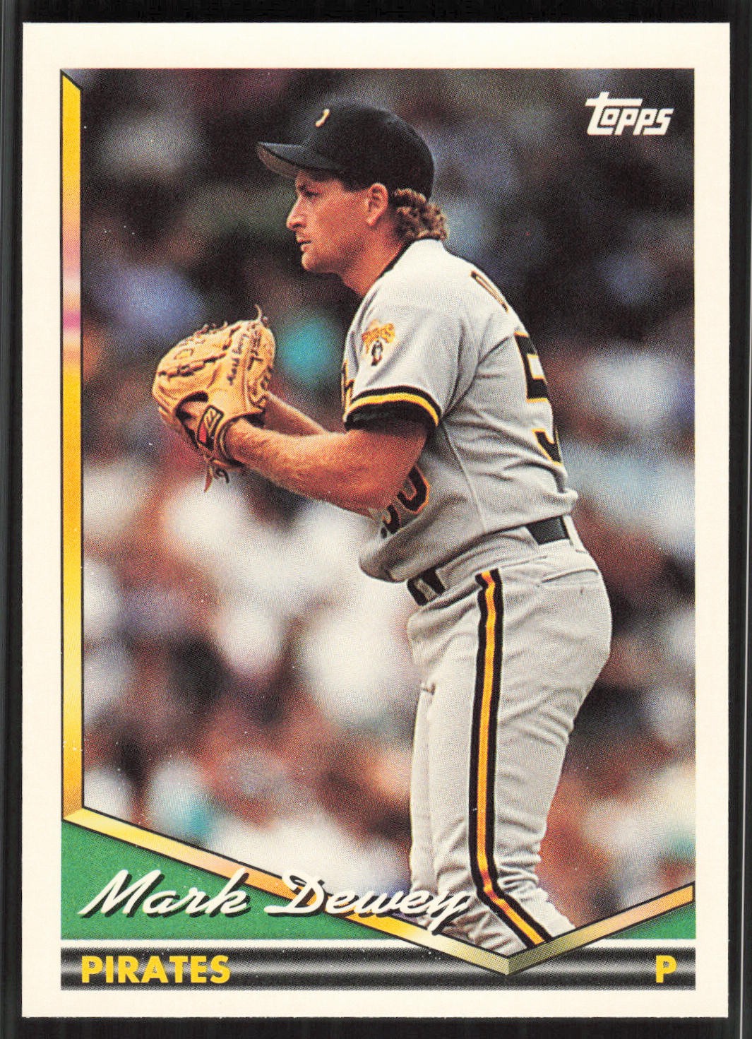 Mark Dewey, 1994 Topps, #101, Pittsburgh Pirates,