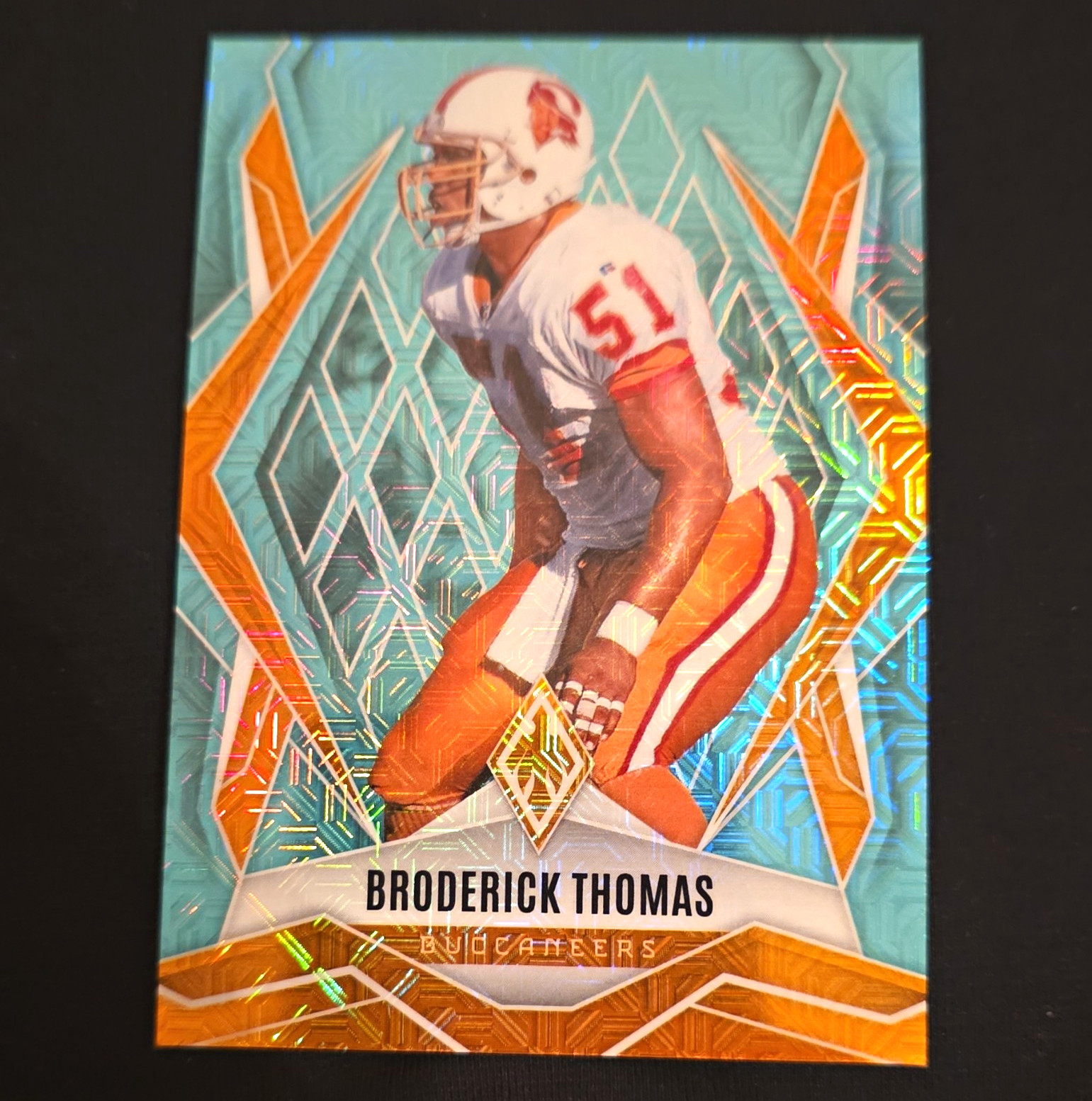 Panini 2025 Panini Phoenix Broderick Thomas Buccaneers Teal Mojo #20 /50