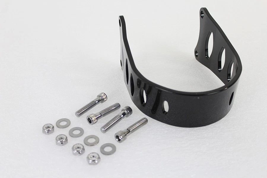 Soporte de horquilla delantero Tomahawk negro 39 mm para Harley Davidson Foto 4 de 4