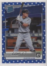 2020 Panini Donruss Optic Rated Rookies Spirit of 76 Prizm 42/76 Yu Chang 05db