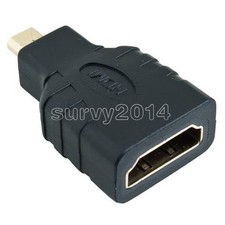 HDMI Female to Micro HDMI Male F/M Converter Adapter Connector HD TV Camera F